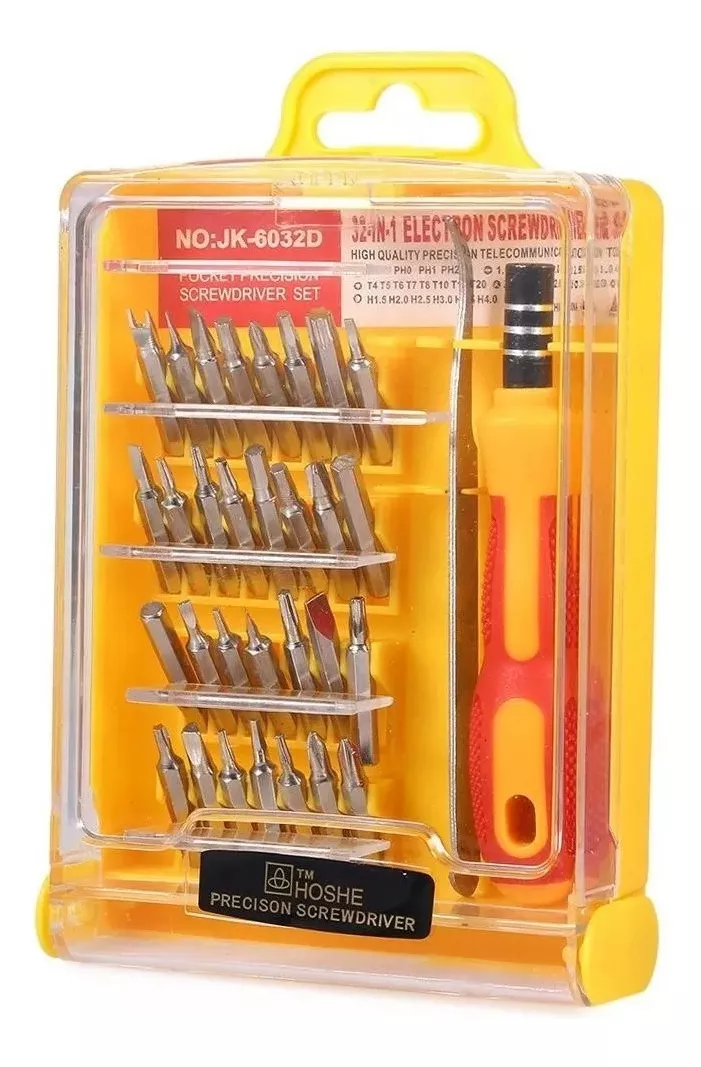 Kit Destornilladores 32 En 1 Para Electrónica